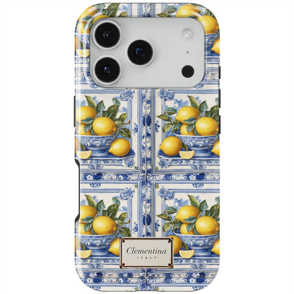 Lemon Majolica Tough Case