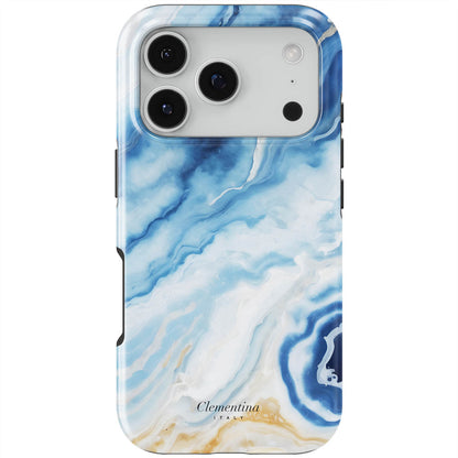 Marble Azzurro Tough MagSafe Case