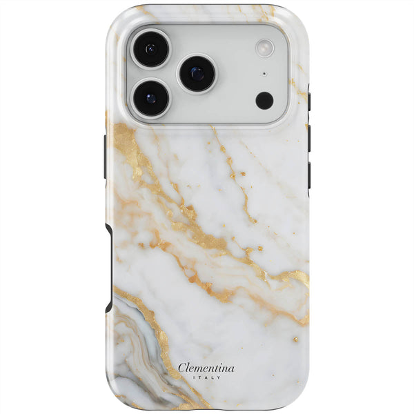 Neutral Marble Tough MagSafe Case