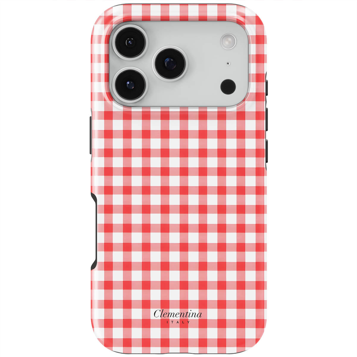 Red Gingham Tough MagSafe Case