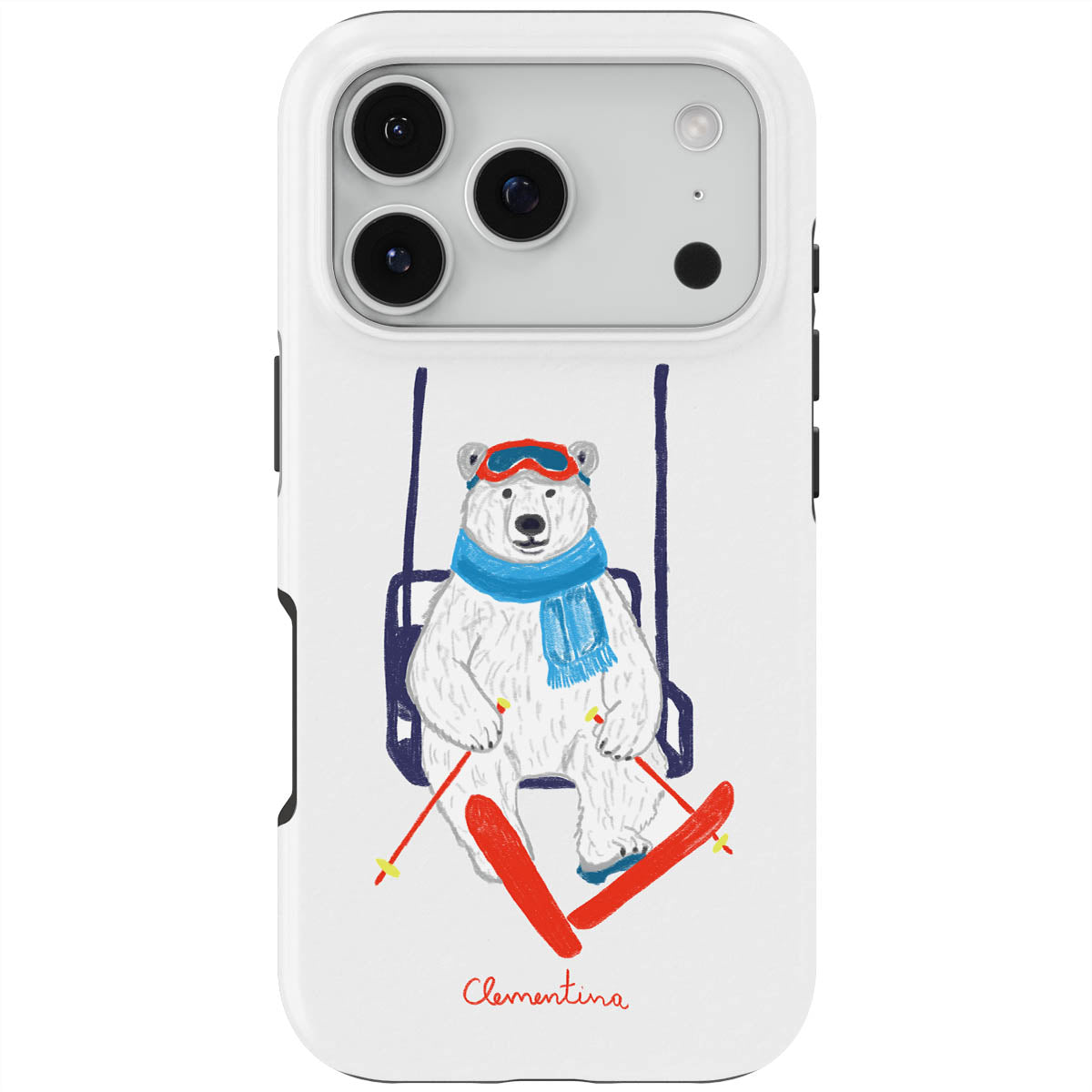 Ski Bear Tough Case