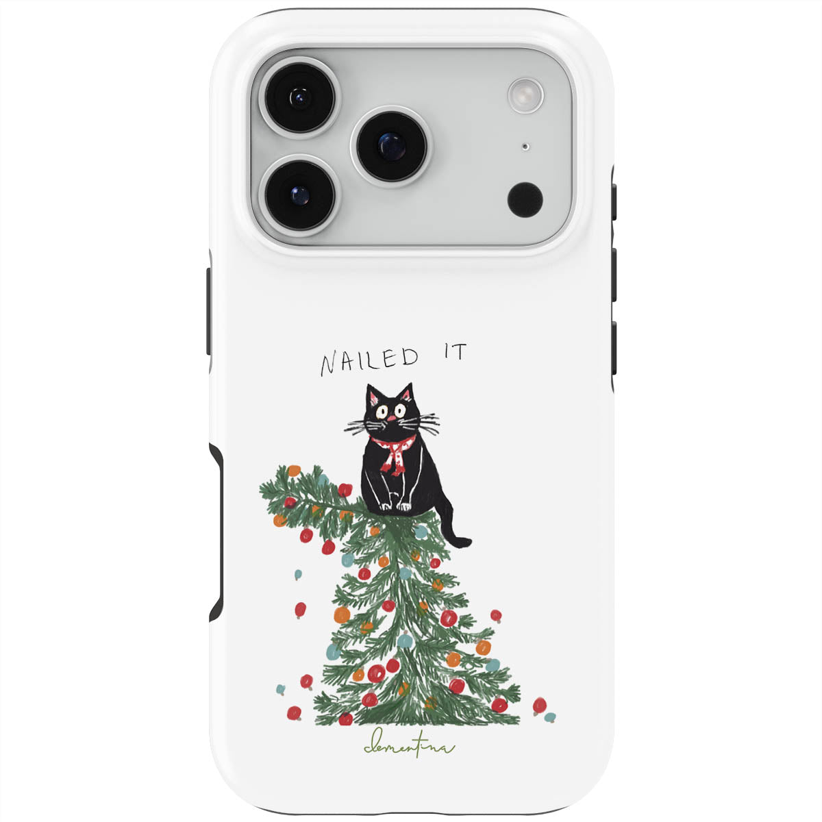 Cat Christmas Snap Case