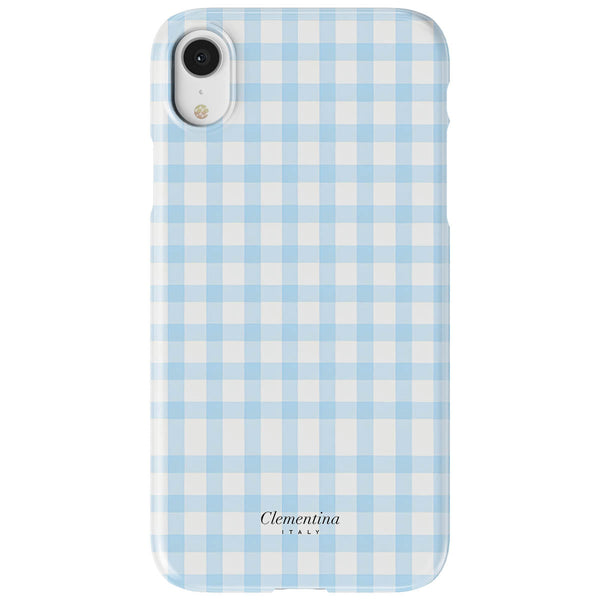 Baby Blue Gingham Tough Case