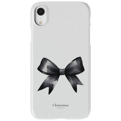 Black Bow Snap Case