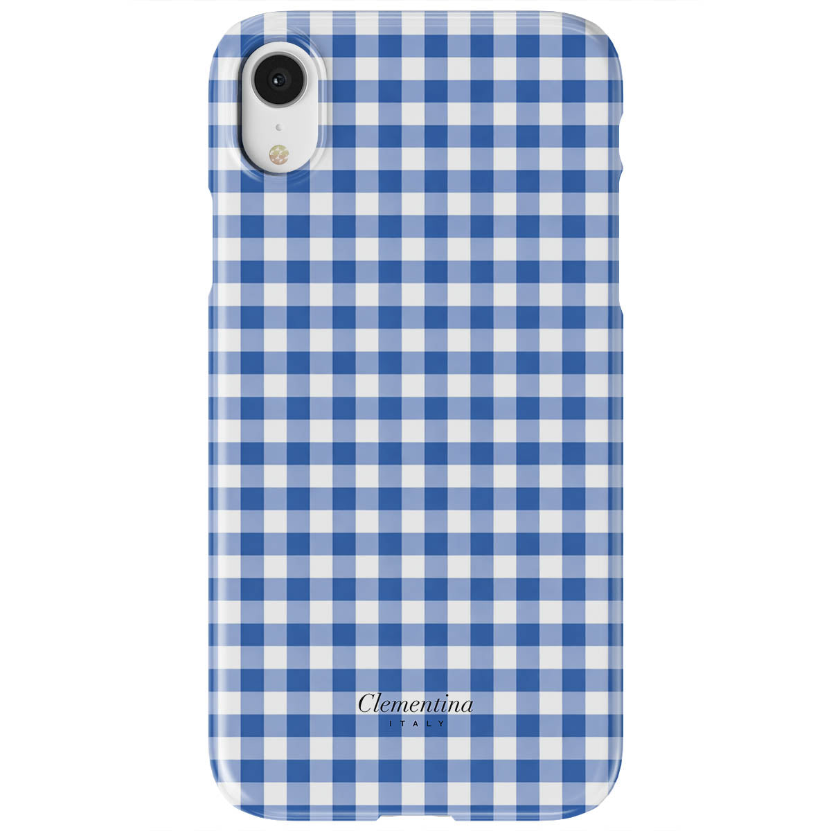 Blue Gingham Tough Case