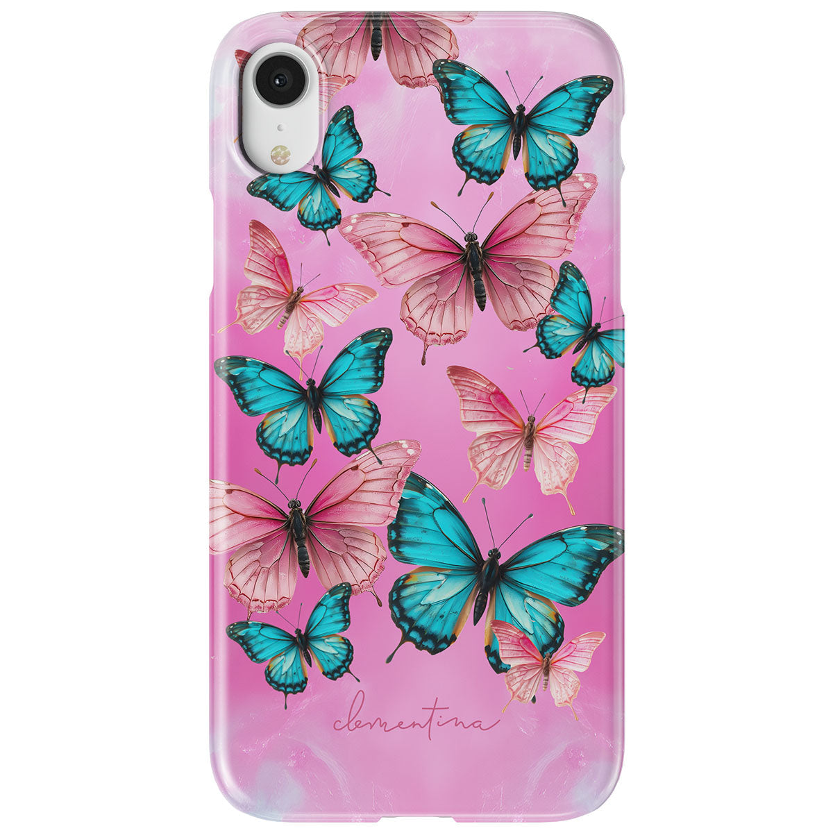 Y2K Butterflies Snap Case