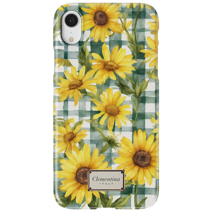 Gingham and Flowers Tough Case