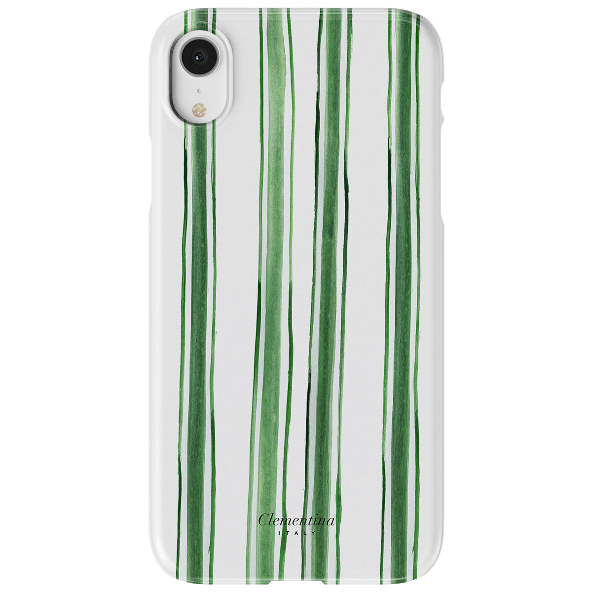 Green Stripes Snap Case