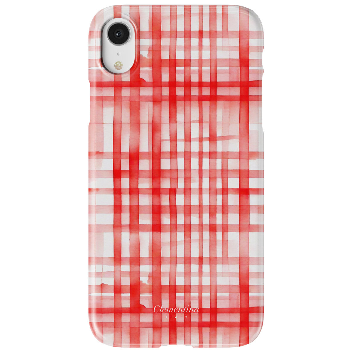 Red Gingham Tough Case