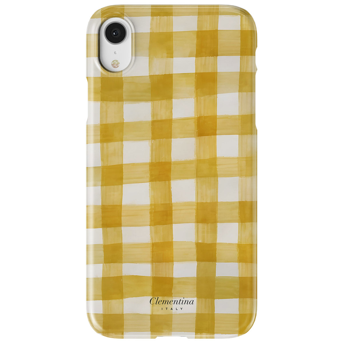 Yellow Gingham Tough Case