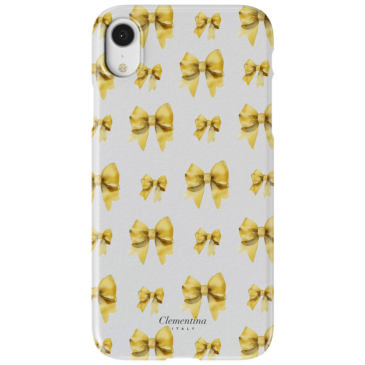 Yellow Bows Snap Case