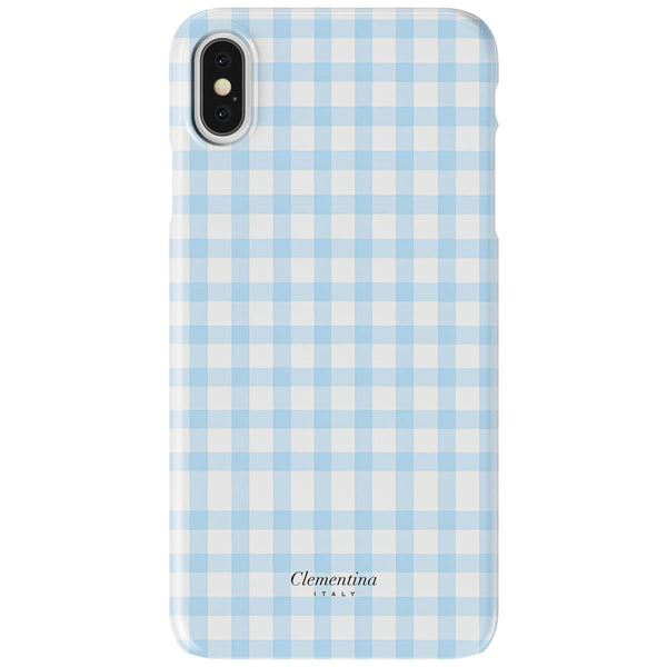 Baby Blue Gingham Tough Case