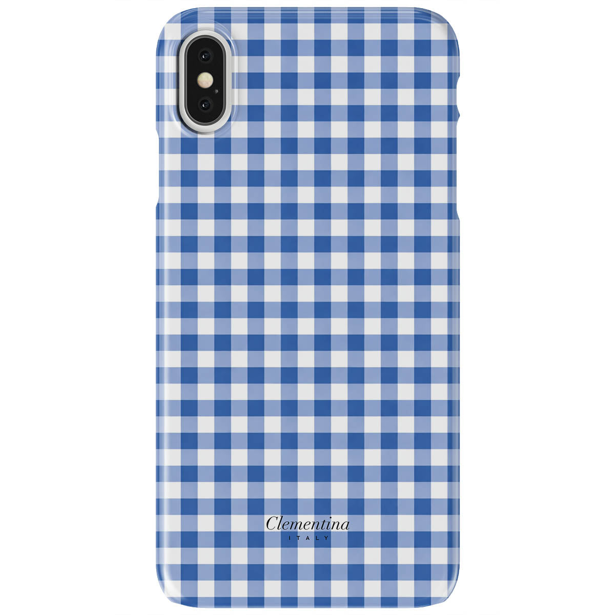 Blue Gingham Tough Case
