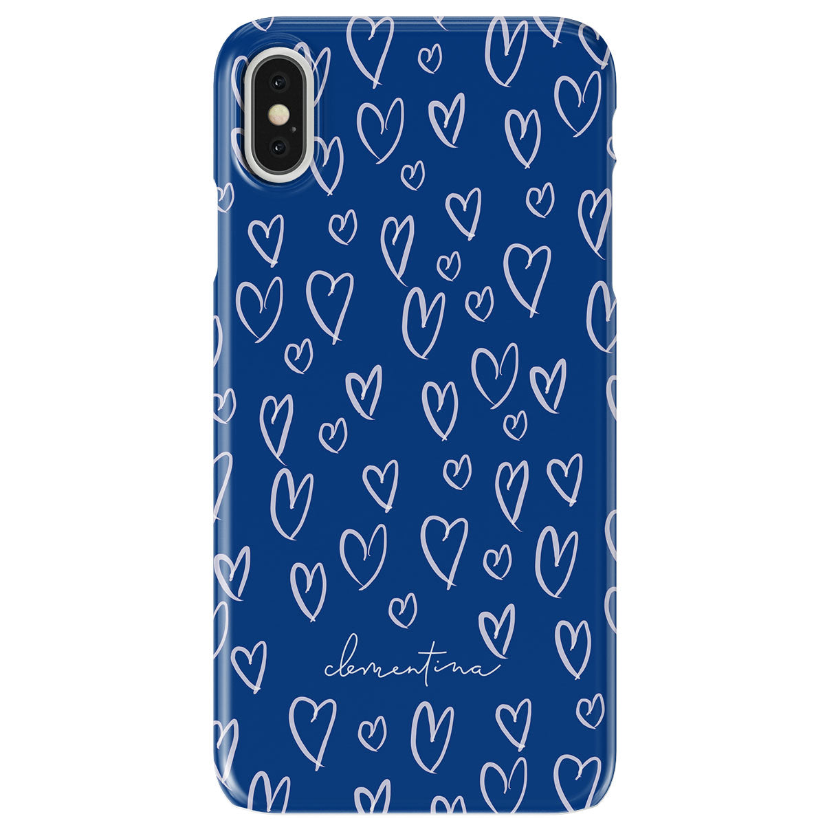 Blue Hearts Tough Case