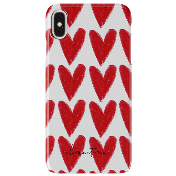 Hearts Snap Case