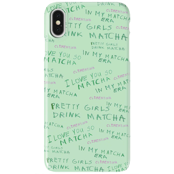 Matcha Philosophy Tough Case
