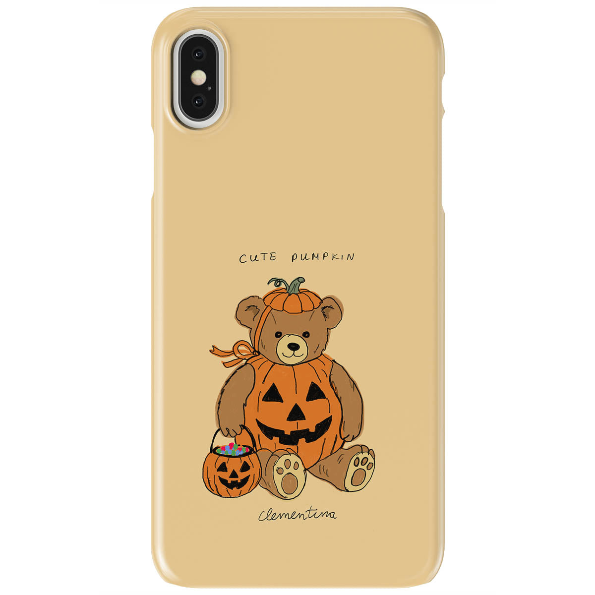 Pumpkin Bear Tough Case