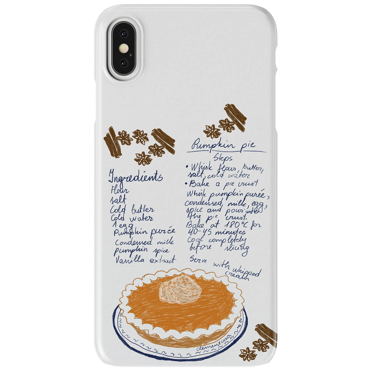 Pumpkin Pie Tough Case