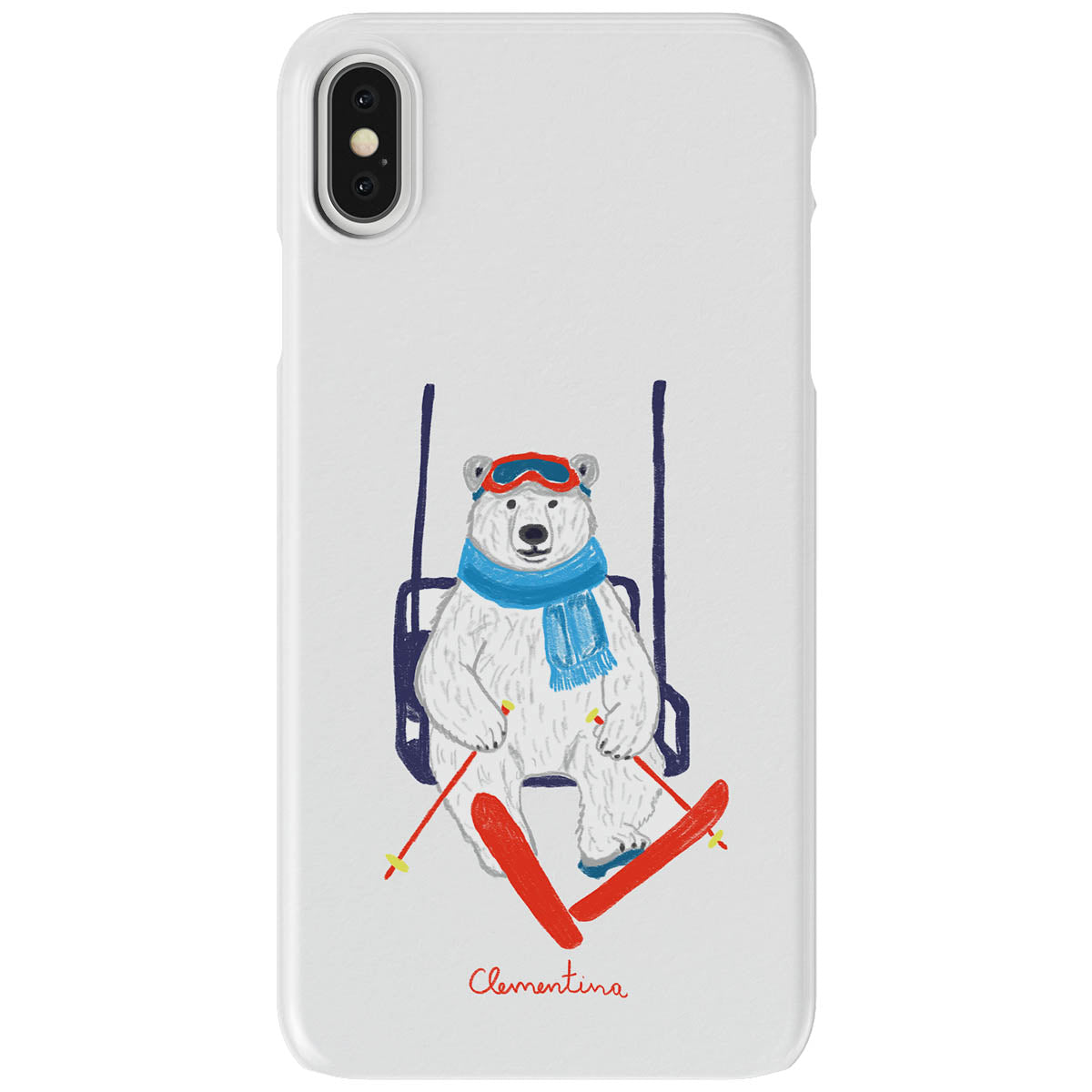 Ski Bear Tough Case