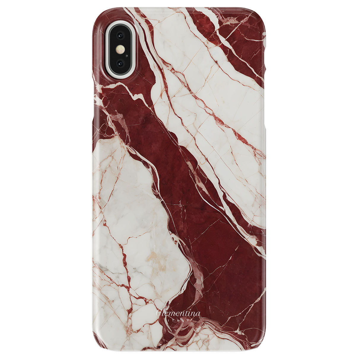 Burgundy Marble Tough Case