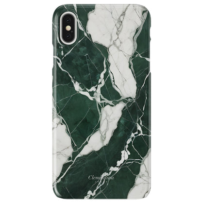 Green Marble Snap Case