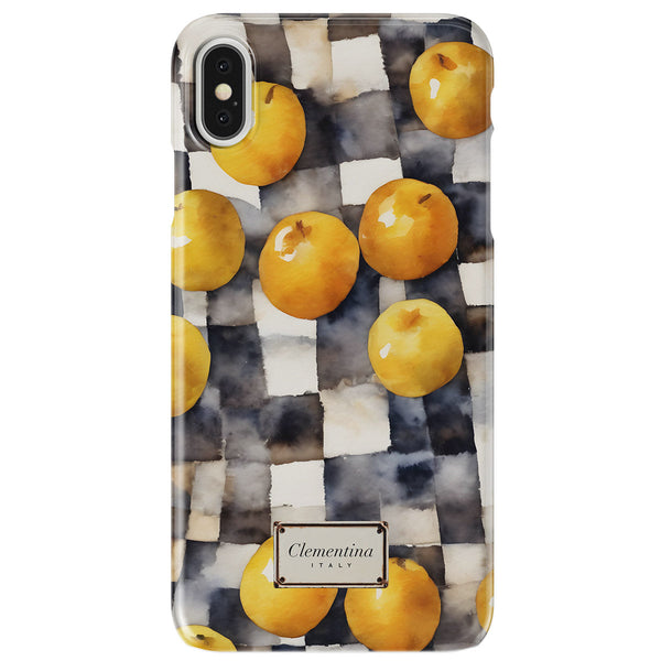 Gingham & Citrus Tough Case