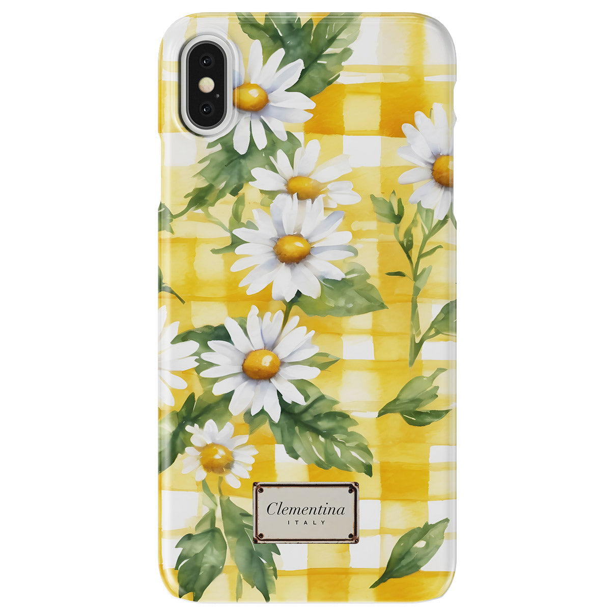 Gingham and Daisy Snap Case