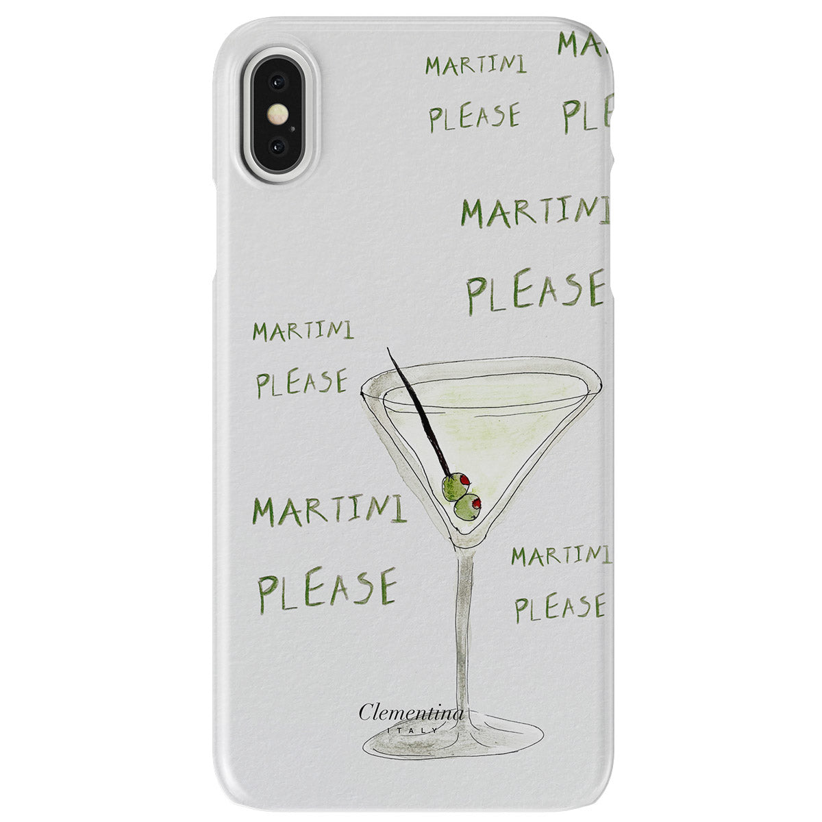 Martini Please Snap Case