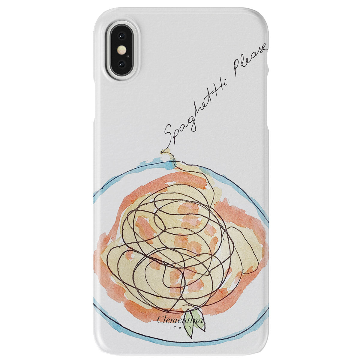 Spaghetti Please Snap Case