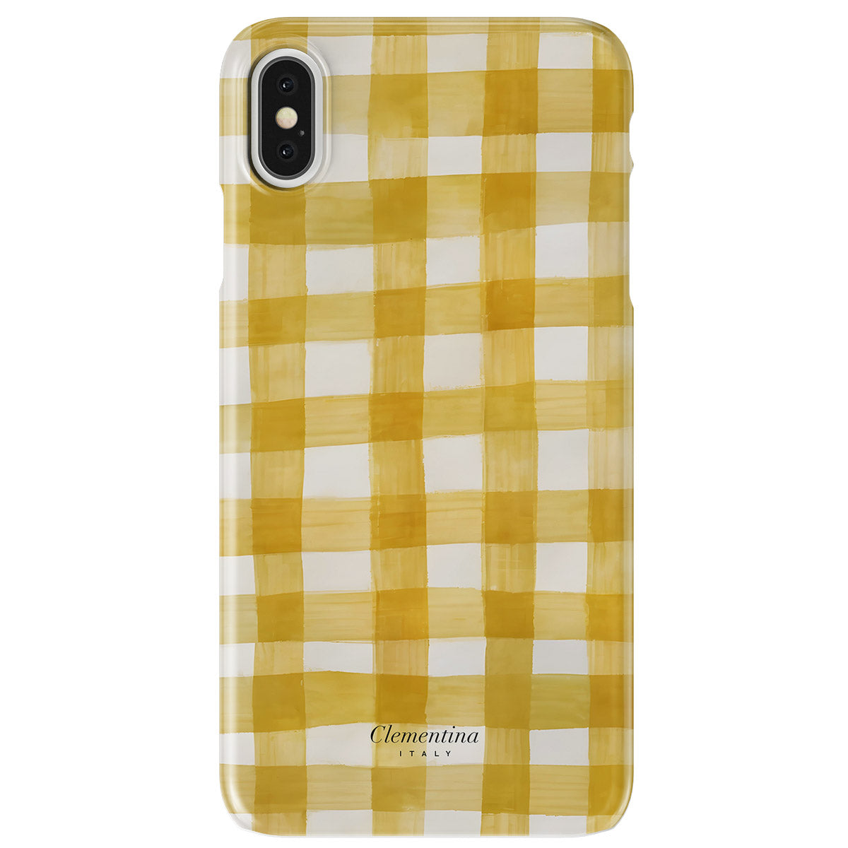 Yellow Gingham Tough Case