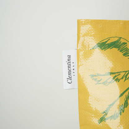 Lotus recycled plastic beach bag