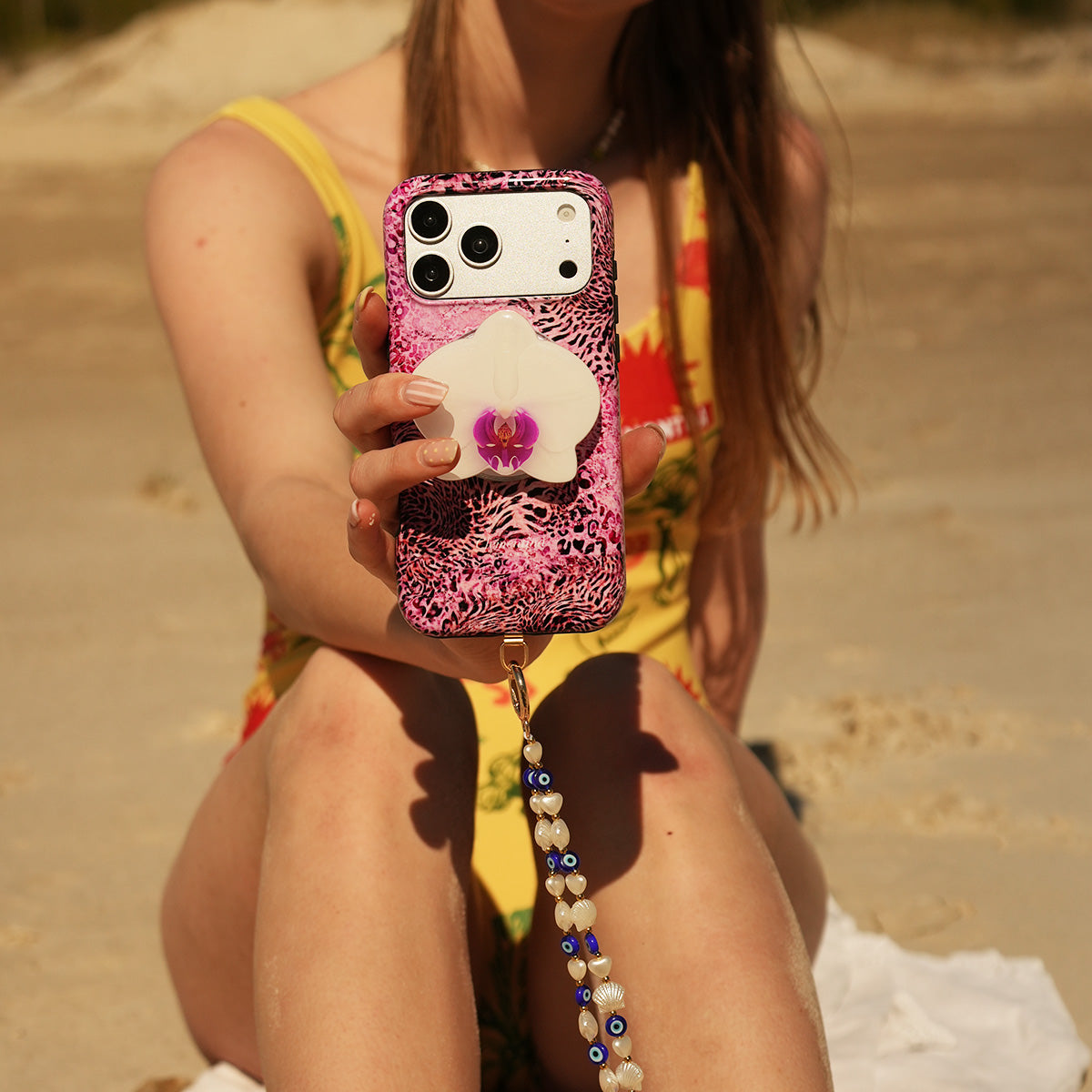 Orchidea Bianca - Phone Grip