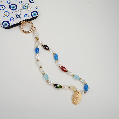 Millefiori glass - Phone charm