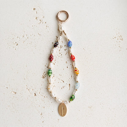 Millefiori glass - Phone charm