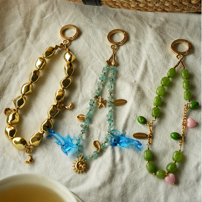 Olive Jade - Phone charm