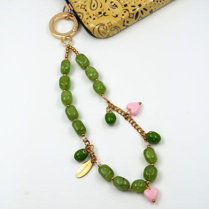Olive Jade - Phone charm