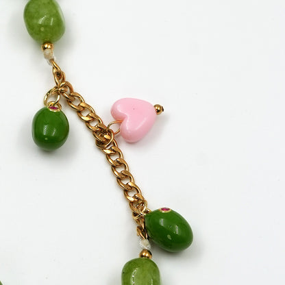 Olive Jade - Phone charm