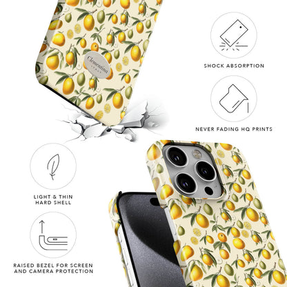 Botanica Lemon Snap Case