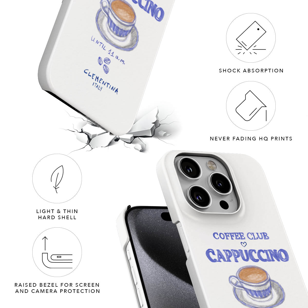 Cappuccino Snap Case