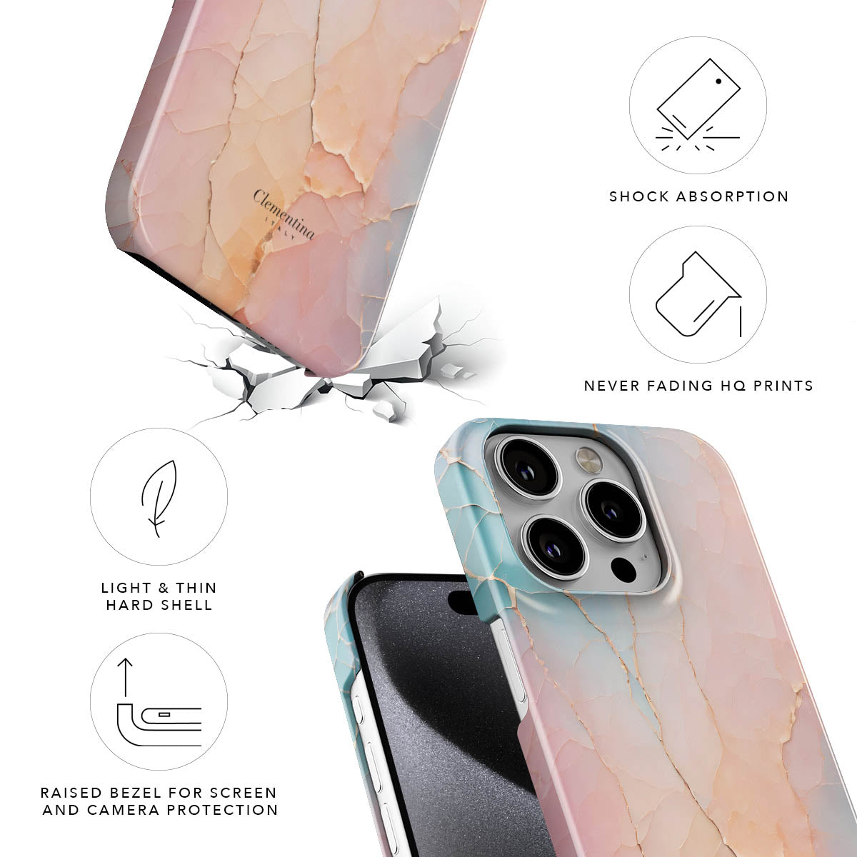 Gemstone Snap Case