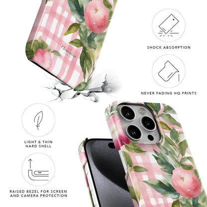 Gingham & Florals Snap Case