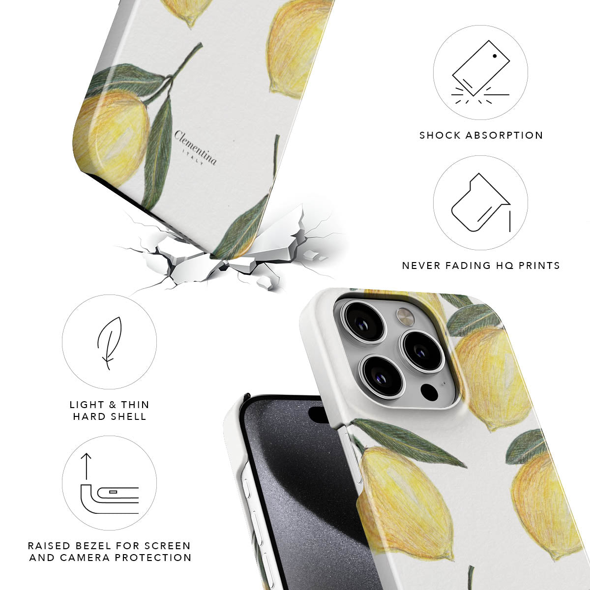 Limone Snap Case