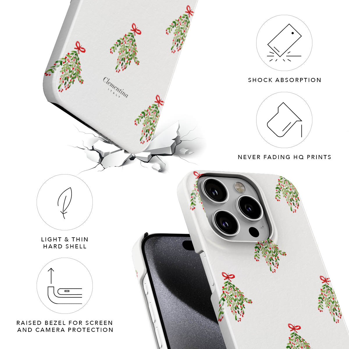 Mistletoe Snap Case