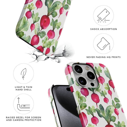 Radish Snap Case