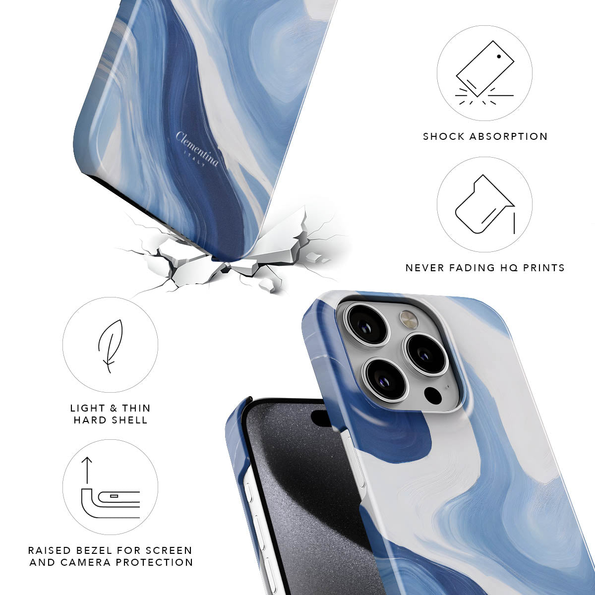 Waves Snap Case