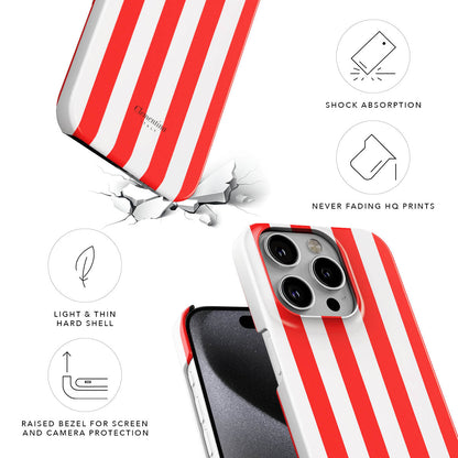 Festive Stripes Snap Case