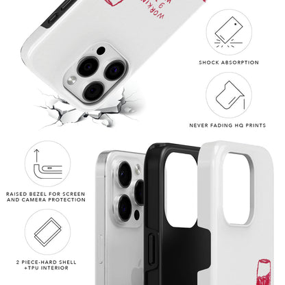 9 to Wine Magnetic Tough Phone Case