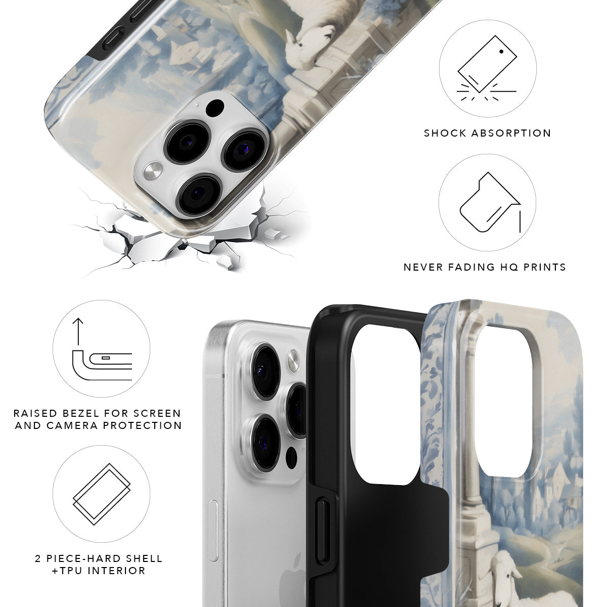 Agnello Magnetic Tough Phone Case