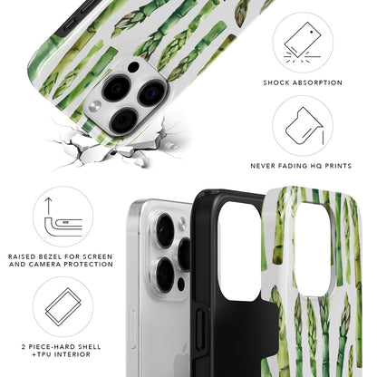 Asparagus Magnetic Tough Phone Case
