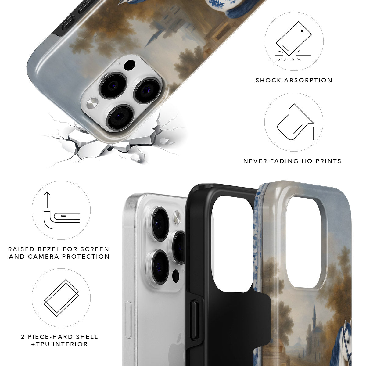 Cavallo Magnetic Tough Phone Case